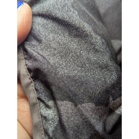 NIKE Dri-Fit Tempo Black And Gray Camo Size Medium Lined Drawstring Athletic - Picture 7 of 15